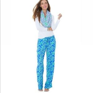 Lilly Pulitzer ‘Philippa’ Pant in Iris Loopy-NWT